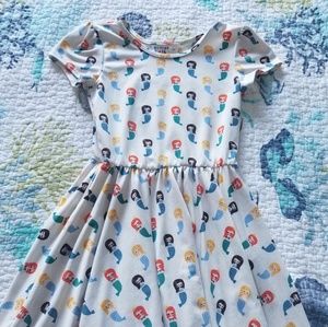 Dot dot smile mermaid dress